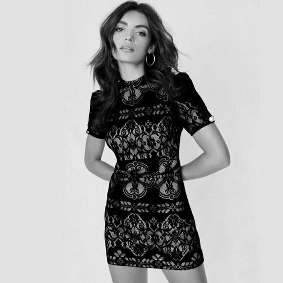 🆕FREE PEOPLE ALICE MCCALL EYES ON ME  MINI DRESS - Picture 3 of 4